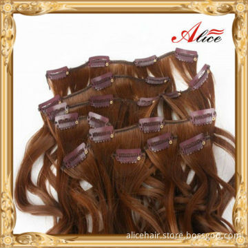 Indian remy best quality clip hair extension